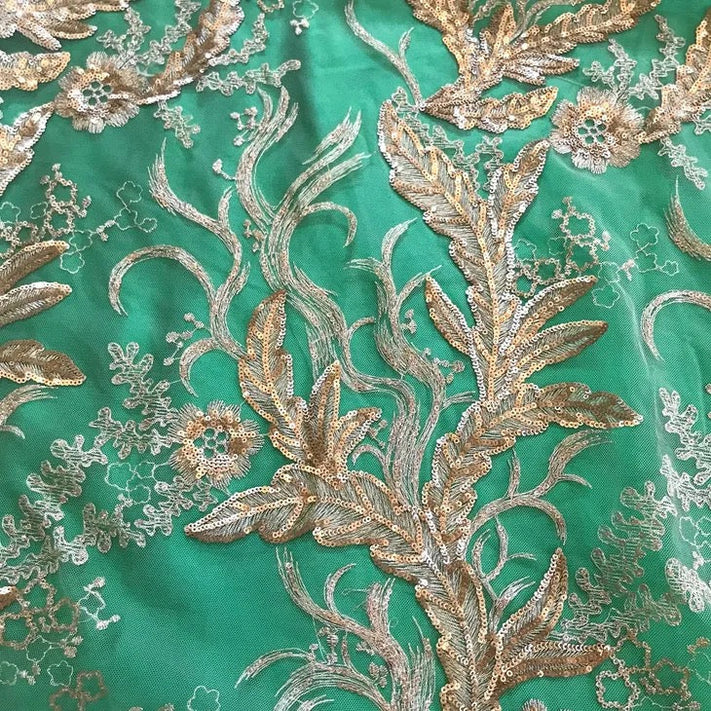 Embroidered Tulle