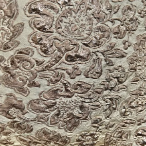 Dark Beige Gold Jacquard Lame (1705)