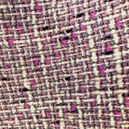 Purple and White (1508)- LINTON Tweed