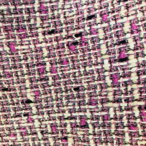 Purple and White (1508)- LINTON Tweed