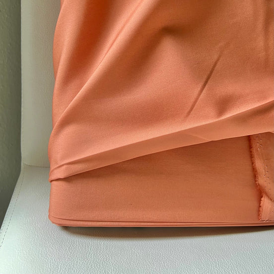 Art Gallery Fabric- Brown-Pink Solid Cotton Fabric- “Cinnamon”- 44"