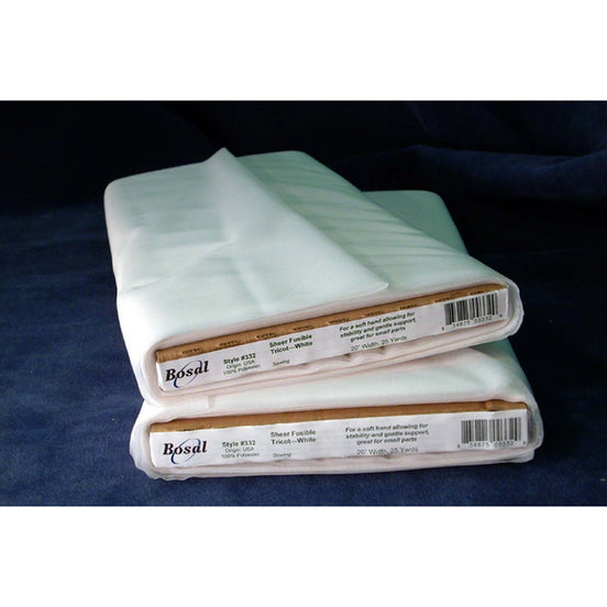 Bosal Sheer Fusible Tricot- 20” Wide #332