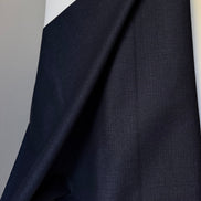 Tsumugiya- Navy- Solid Cotton Dobby- 43