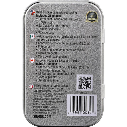 Fashion Fix Kit Mini Repair Kit- Singer