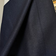 Tsumugiya- Navy- Solid Cotton Dobby- 43