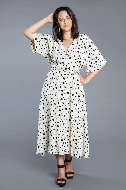 Elodie Wrap Dress- Closet Core Paper Pattern