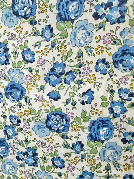 Liberty London- “Felicite" Tana Lawn Cotton- 54” - Blue, Green
