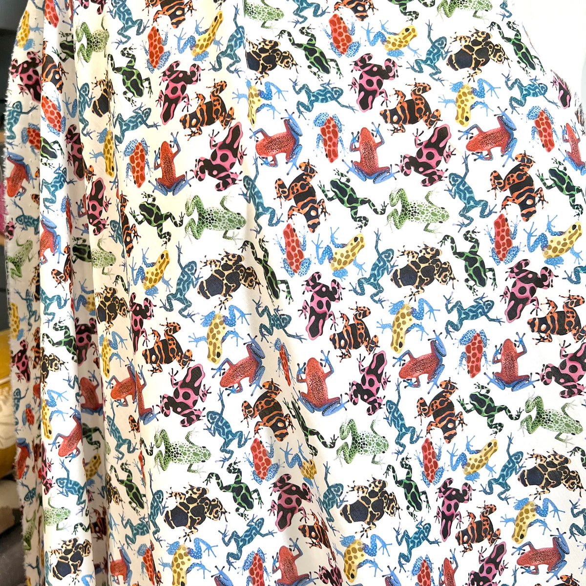 Liberty London- Dart Frogs Rainbow Tana Lawn Cotton