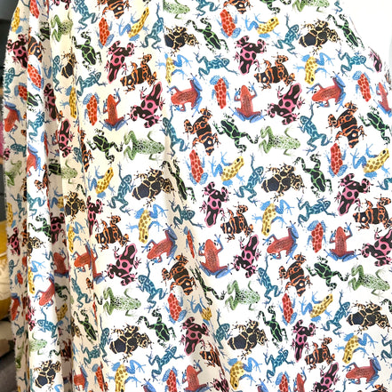 Liberty London- Dart Frogs Rainbow Tana Lawn Cotton