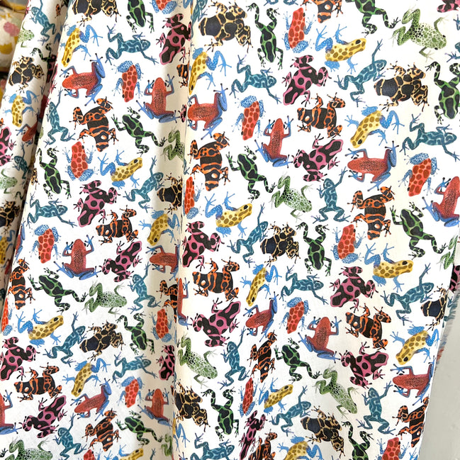 Liberty London- Dart Frogs Rainbow Tana Lawn Cotton