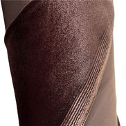 Dark Brown Spandex Velvet- 60” Wide