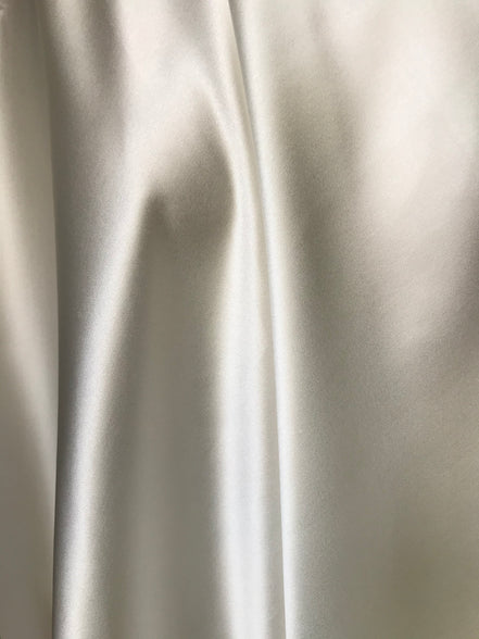 Natural White Silk Charmeuse 30 MM 45" Wide (320)