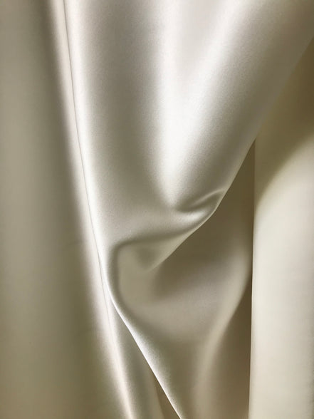 Natural White Silk Charmeuse 30 MM 45" Wide (320)