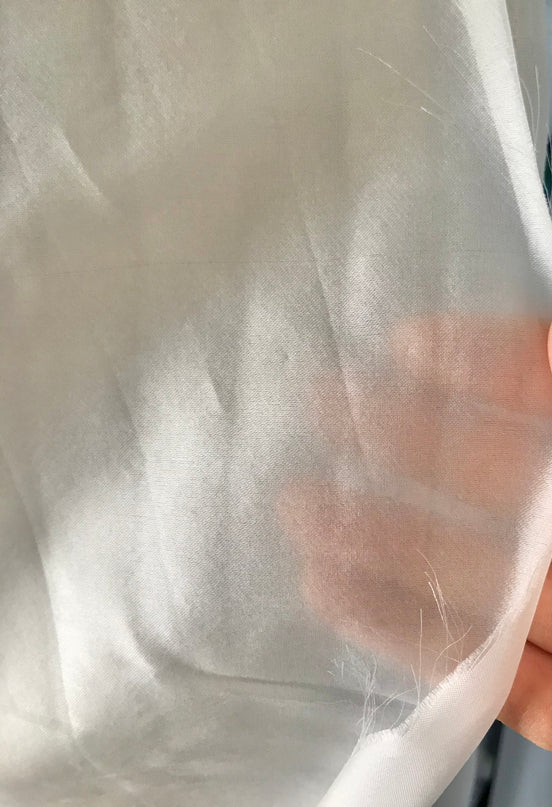Natural White Satin Organza 14 MM 54" Wide (1105)
