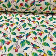 Woodland Walk Hillside Adventure Birdsong B - Liberty Cotton