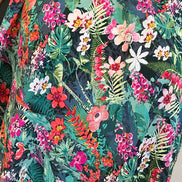 Colorful Floral on Black 