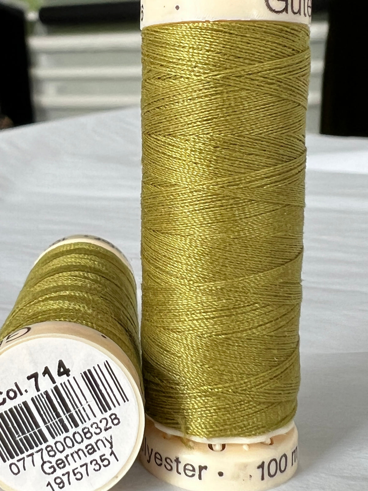 Gutermann Sew-All Thread 100m/110y OLIVE #714