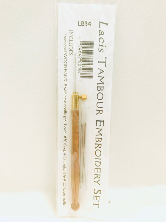 LB34 Lacis Tambour Embroidery Set