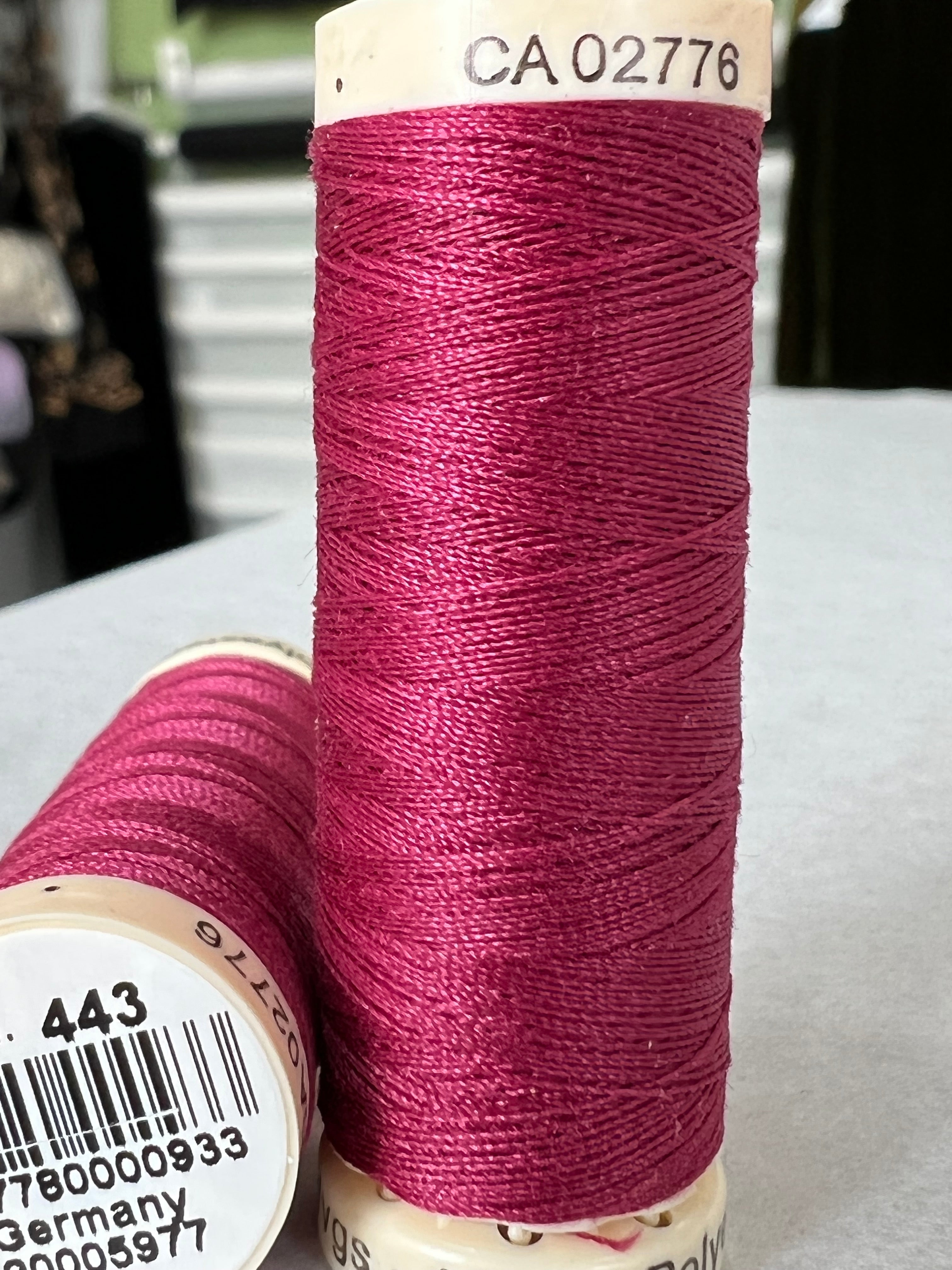 Gutermann Sew-All Thread 100m/110y GARNET #443