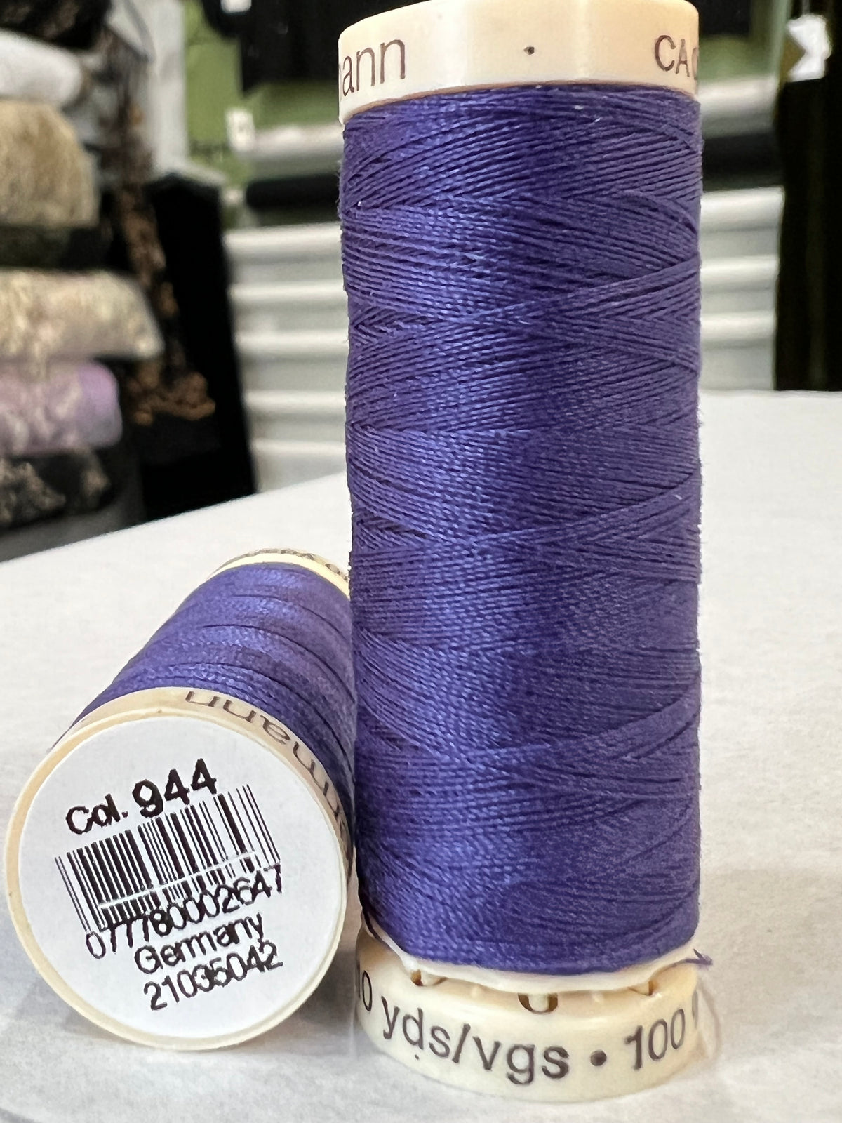 Gutermann Sew-All Thread 100m/110y FROSTY PURPLE #944 (1 SPOOL)