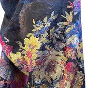 Gold with Green, and Gem Tones Jacquard- 59” Wide (1729)