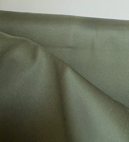 Kobe Cotton Twill- 6 OZ- “Oregano” Dark Green- 44"
