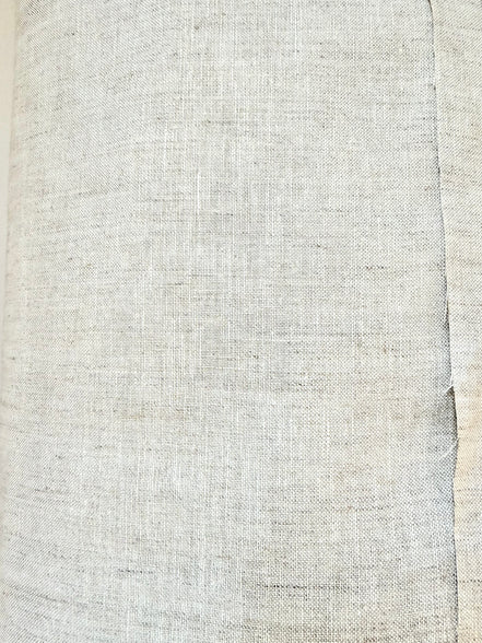 Nevada Tumbled 100% Linen- 58”- “Oatmeal"