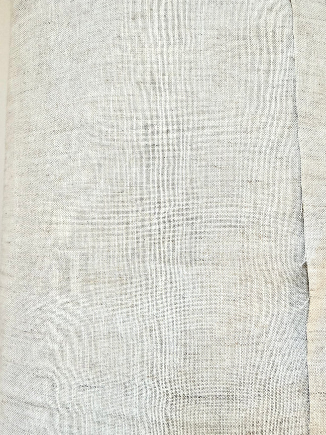 Nevada Tumbled 100% Linen- 58”- “Oatmeal"