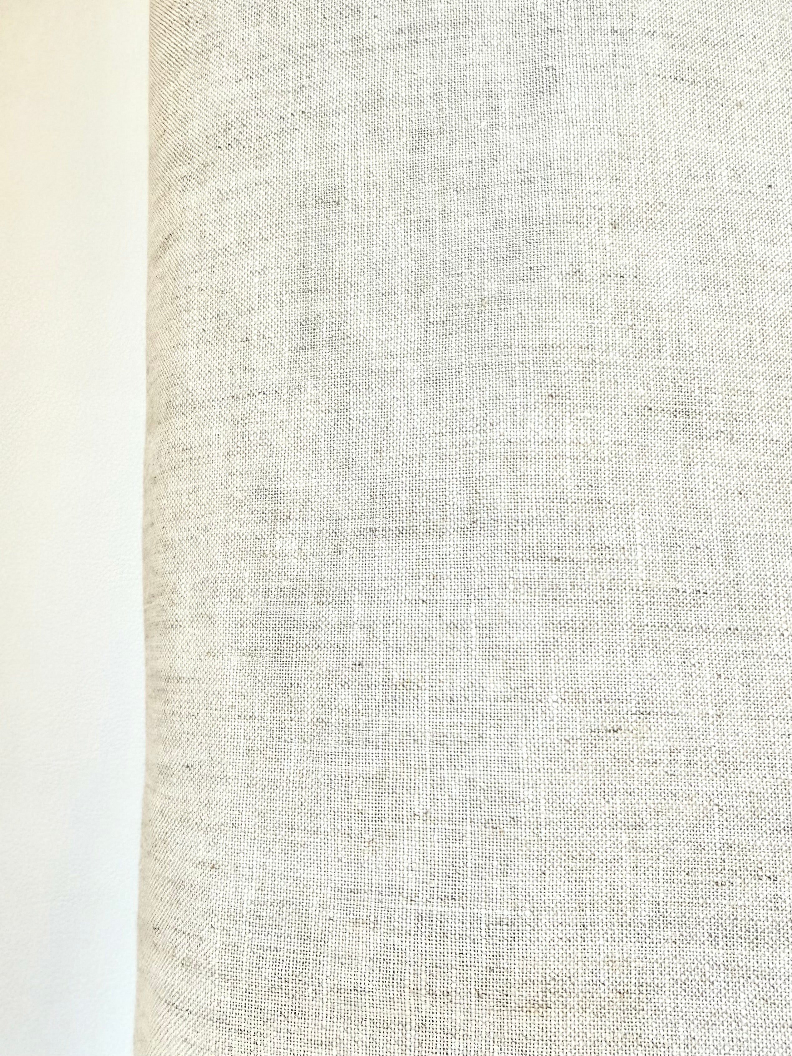Nevada Tumbled 100% Linen- 58”- “Oatmeal