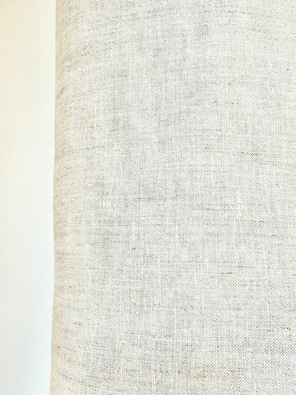 Nevada Tumbled 100% Linen- 58”- “Oatmeal"