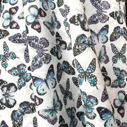 Julie Butterfly- Blue- Liberty London Tana Lawn Cotton