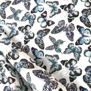 Julie Butterfly- Blue- Liberty London Tana Lawn Cotton