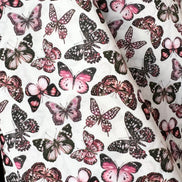 Julie Butterfly- Pink- Liberty London Tana Lawn Cotton