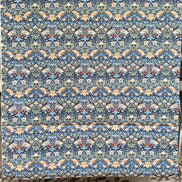 William Morris Florals- 44” Wide Cotton Fabric- “Mini Strawberry Thief Navy