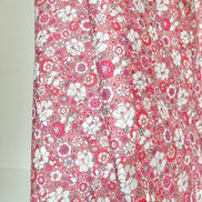 Flownny 100% Cotton Fabric - Lawn- Pink, White Floral- 43