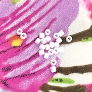 Miyuki 11/0 Delica Glass Beads- MATTE WHITE (2008)