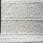Nostalgia- Purple, Blue Teal on Light Gray- Violets, Floral- 43” Wide- Cotton Fabric- Sevenberry