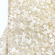 Flownny Cotton Fabric- Lawn KOKNFA- 1010 15 B- Beige, White- 42