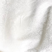 White on White- Lasenby Silhouette Lindy- Liberty Cotton- 44” Wide- Semi Sheer