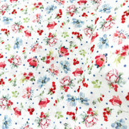 White- Clothworks- Americana- Cotton Fabric- 44” Wide (CLTY4774-2)