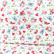 White- Clothworks- Americana- Cotton Fabric- 44” Wide (CLTY4774-2)