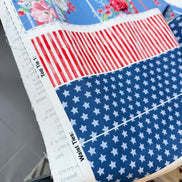 Canvas Apron Panel- Clothworks- Americana- Cotton Fabric- (CLTY4777-88)