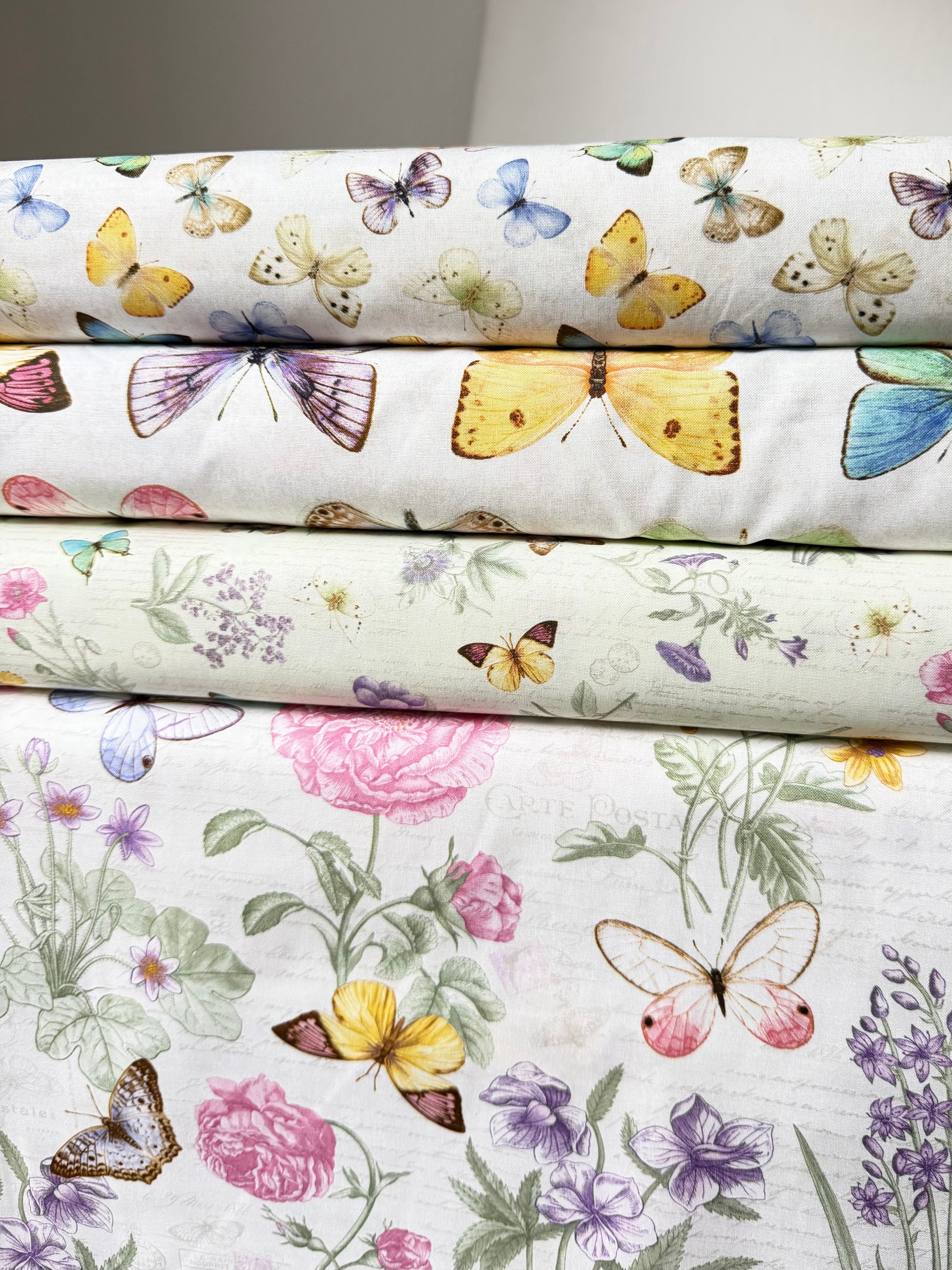 Butterflies, Florals 