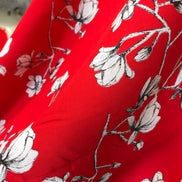 Magnolia Study Silkroad Rayon Challis- 56” Wide