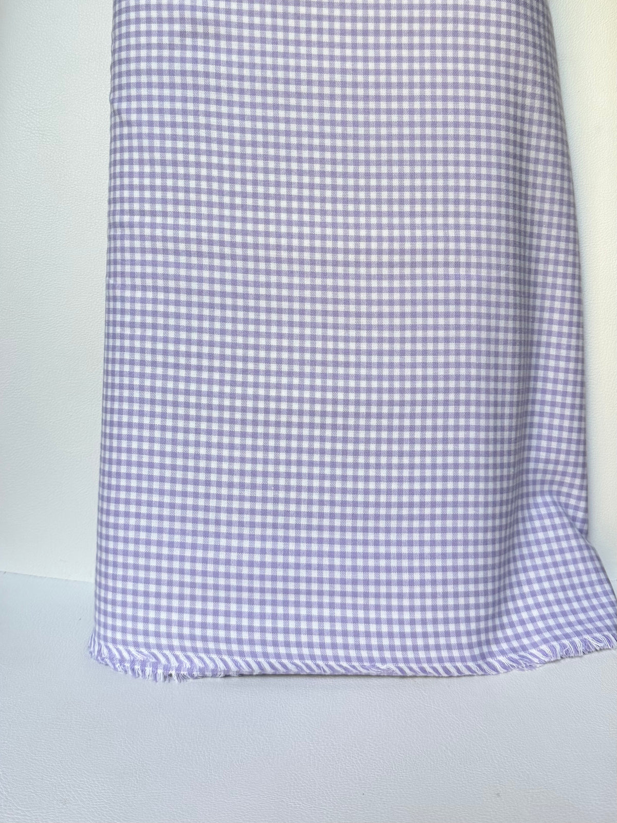 Light Purple Carolina Gingham- 1/8”- Cotton- 44” Wide- “Lavender