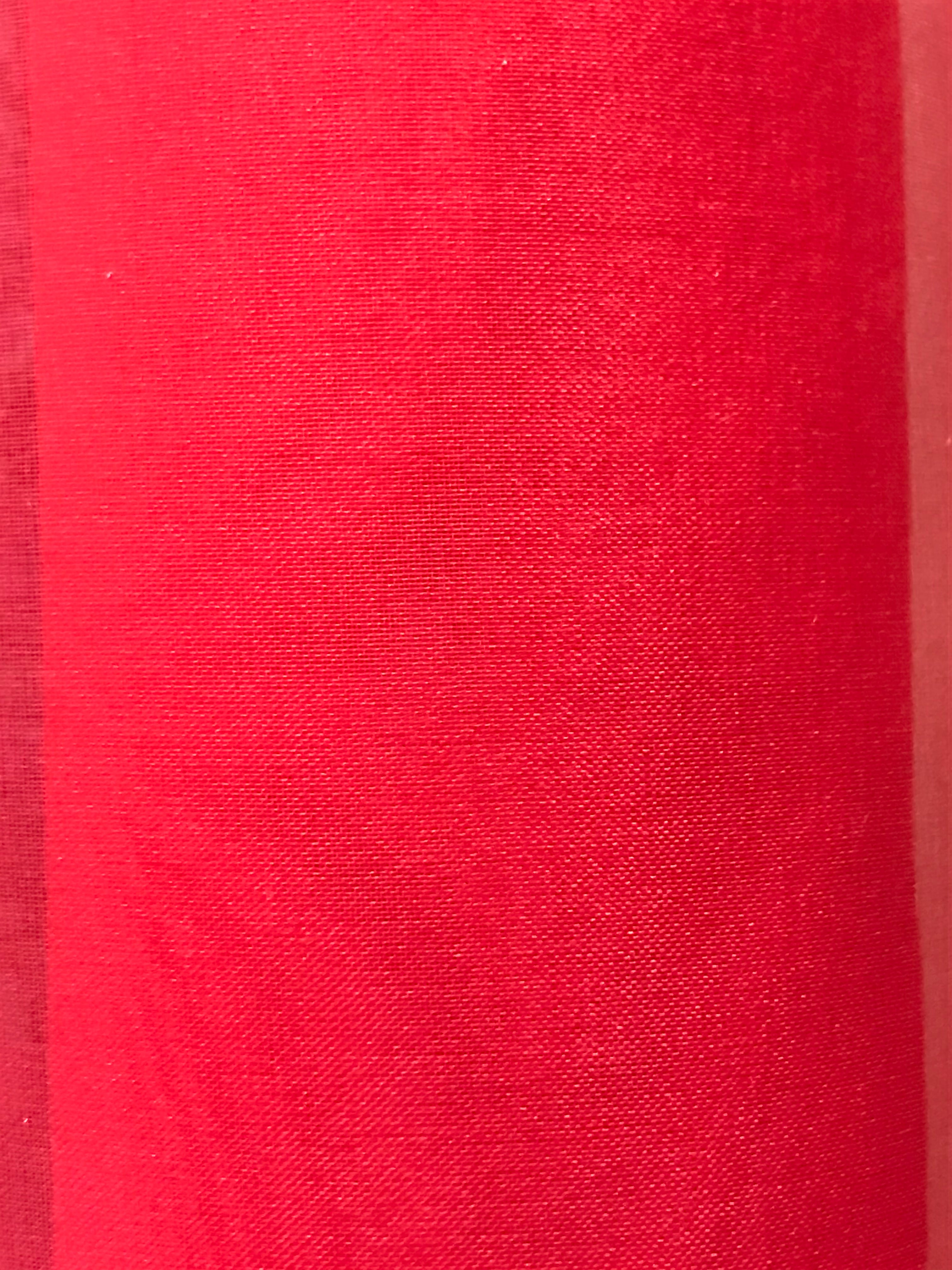 Red Silk Organza 54