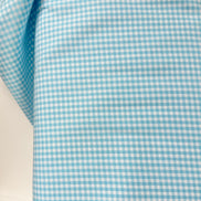 Blue Carolina Gingham- 1/8”- Cotton- 44” Wide- “Pond