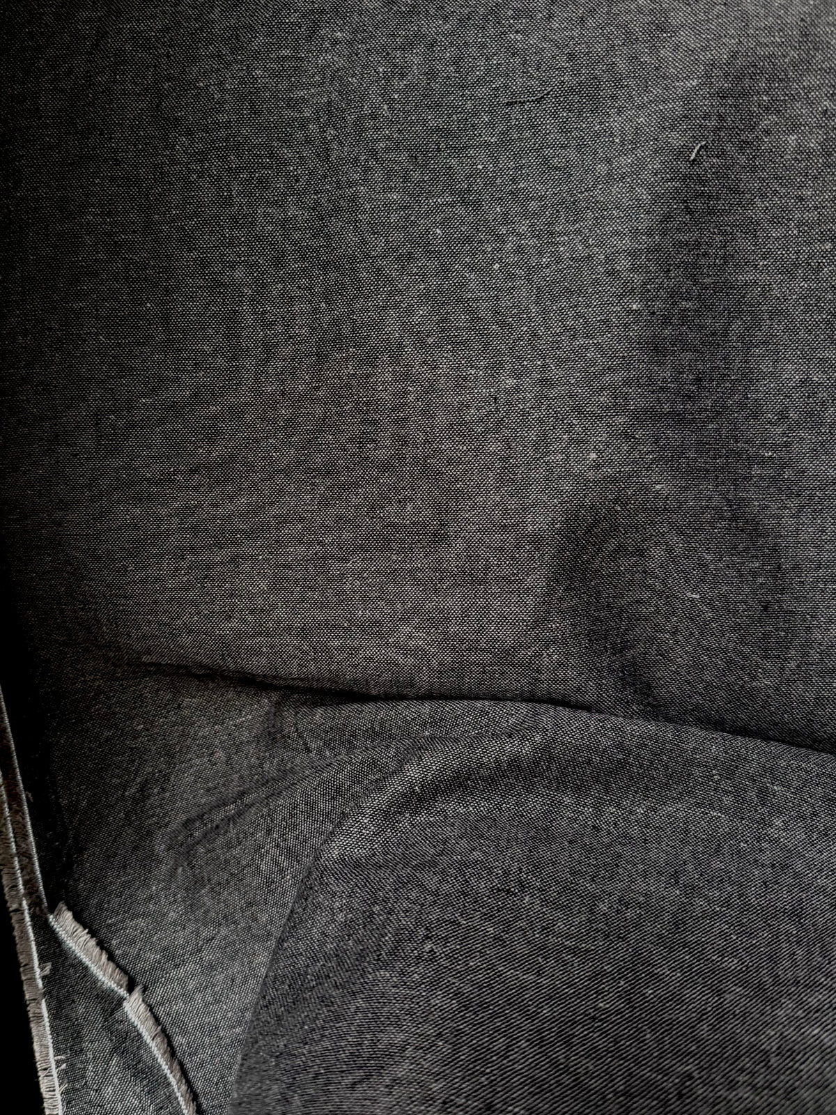 Brussels Washer Yarn Dye- Linen Rayon Blend- Black “Onyx
