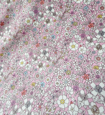 Liberty London- June’s Meadow- Pink- Tana Lawn Cotton- 53”