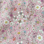 Liberty London- June’s Meadow- Pink- Tana Lawn Cotton- 53”